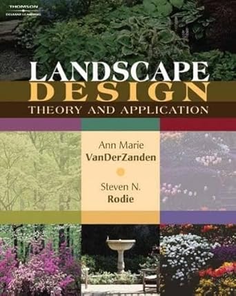 landscape design theory and application 1st edition ann marie vanderzanden ,steven rodie 1418012866,
