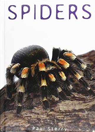 spiders 1st edition paul sterry 1422239616, 978-1422239612
