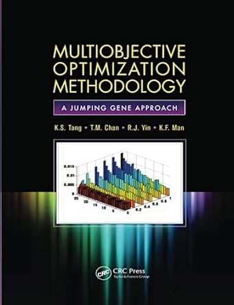 multiobjective optimization methodology 1st edition k s tang 1138072559, 978-1138072558