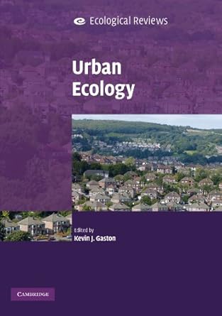 urban ecology 1st edition kevin j gaston 0521743494, 978-0521743495