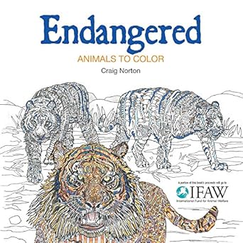 endangered animals to color 1st edition craig norton 1438009496, 978-1438009490