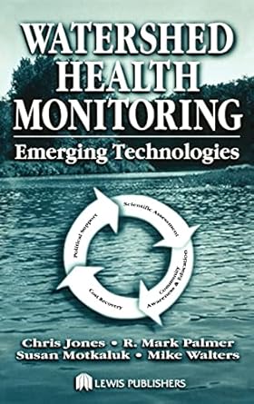 watershed health monitoring emerging technologies 1st edition chris jones ,r mark palmer ,susan motkaluk
