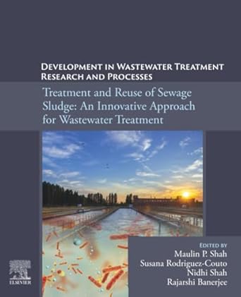 development in waste water treatment research and processes treatment and reuse of sewage sludge an