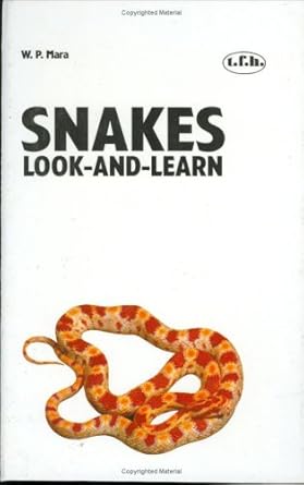 snakes look and learn 1st edition w p mara 0793800749, 978-0793800742