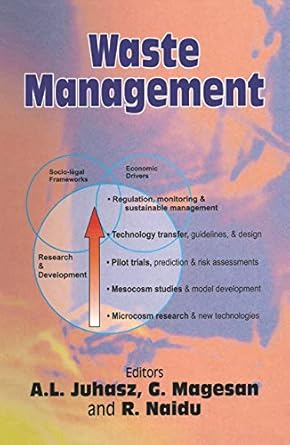 waste management 1st edition a l juhasz ,g magesan ,r naidu 036744660x, 978-0367446604