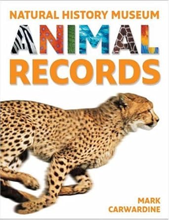 natural history museum animal records 1st edition mark carwardine 0565092235, 978-0565092238