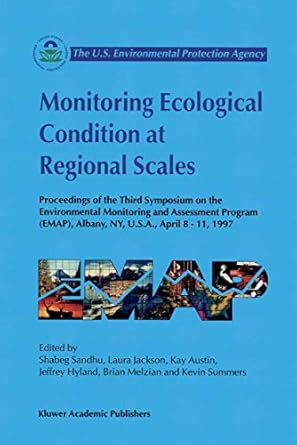 monitoring ecological condition at regional scales proceedings of the third symposium on the environmental