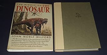the riddle of the dinosaur 1st edition john noble wilford 0394527631, 978-0394527635