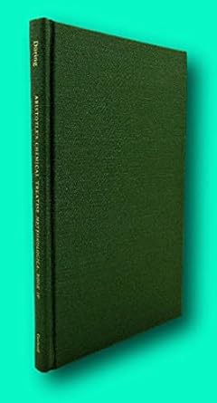 aristotles chemical treatise meteorologica book 4 1st edition ingemar during 0824096010, 978-0824096014