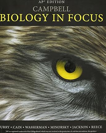 campbell biology in focus ap e 1st edition urry et al 0133102173, 978-0133102178