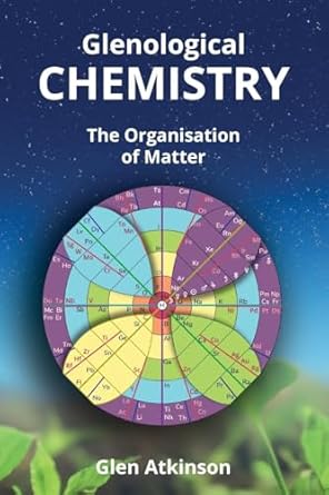 glenological chemistry the organisation of matter 1st edition glen r atkinson 1067055509, 978-1067055509