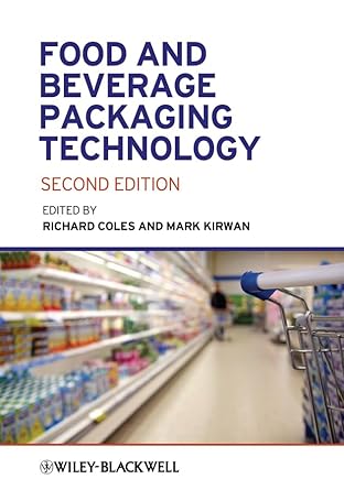 food and beverage packaging technology 1st edition richard coles ,mark j kirwan 140518910x, 978-1405189101