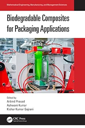 biodegradable composites for packaging applications 1st edition arbind prasad ,ashwani kumar ,kishor kumar