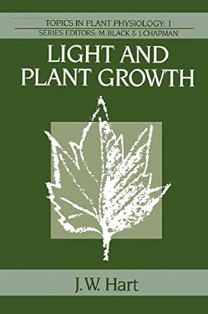 light and plant growth 1st edition j w hart 0045810230, 978-0045810239