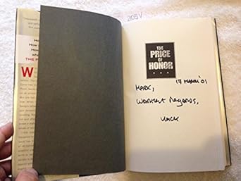 the price of honor 1st edition david hackworth 0385491646, 978-0385491648