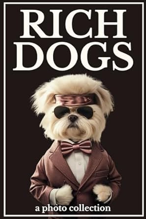 rich dogs a photo collection funny gift for dog lovers 1st edition p hansen 391075807x, 978-3910758070