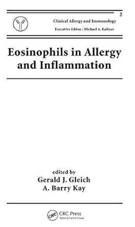 eosinophils in allergy and inflammation 1st edition gerald j gleich 0367455994, 978-0367455996