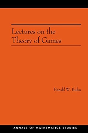 lectures on the theory of games 1st edition harold w kuhn 0691027714, 978-0691027715
