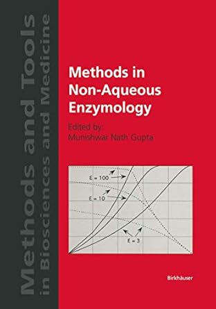 methods in non aqueous enzymology 1st edition munishwar n gupta 3764358033, 978-3764358037