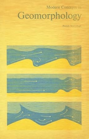 modern concepts in geomorphology 1st edition patrick mccullagh 0199132364, 978-0199132362