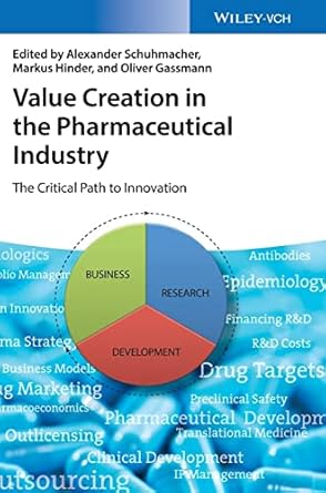 value creation in the pharmaceutical industry the critical path to innovation 1st edition alexander