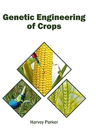 genetic engineering of crops 1st edition harvey parker 1682864006, 978-1682864005
