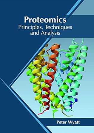 proteomics principles techniques and analysis 1st edition peter wyatt 1682865975, 978-1682865972