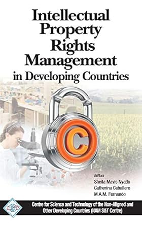 intellectual property rights management in developing countries/nam sandt centre 1st edition sheila mavis