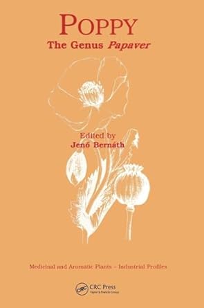 poppy the genus papaver 1st edition jeno bernath 9057022710, 978-9057022715