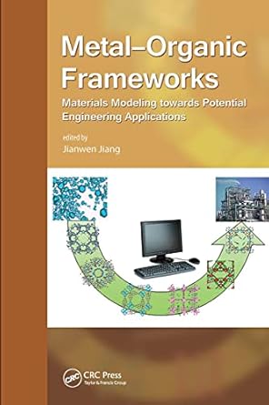 metal organic frameworks materials modeling towards engineering applications 1st edition jianwen jiang