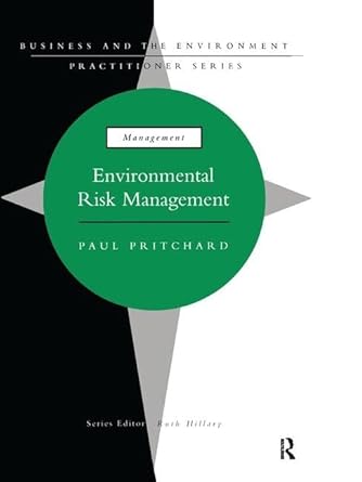 environmental risk management 1st edition paul pritchard 1138167681, 978-1138167681