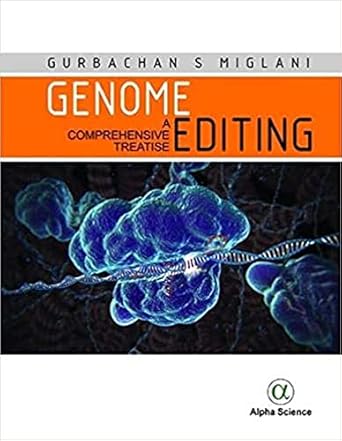 genome editing a comprehensive treatise 1st edition gurbachan s miglani 1783323965, 978-1783323968