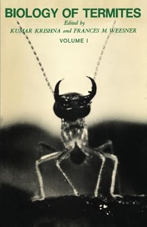 biology of termites volume i 1st edition kumar krishna 0124125425, 978-0124125421
