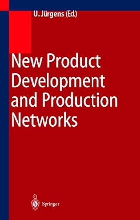 new product development and production networks global industrial experience 1st edition ulrich jurgens