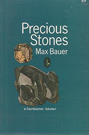 precious stones vol 1 1st edition max bauer 0486219100, 978-0486219103