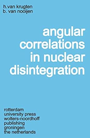 angular correlations in nuclear disintegration proceedings of the international conference on angular