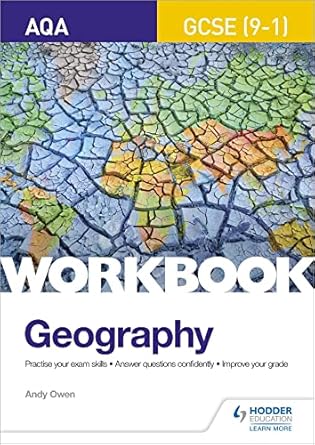 aqa gcse 9 1 geography workbook 1st edition andy owen 1510453369, 978-1510453364