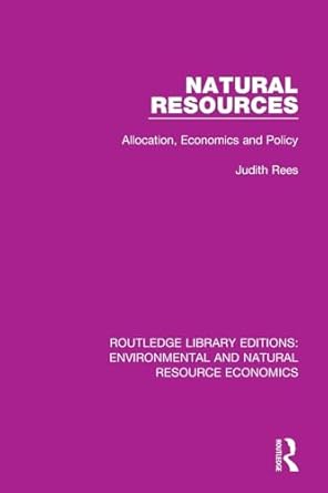 natural resources 1st edition judith rees 1138081639, 978-1138081635