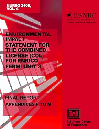environmental impact statement for the combined license for enrico fermi unit 3 final report 1st edition u s