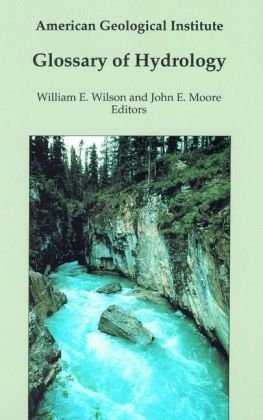 glossary of hydrology 1st edition john moore ,john e moore 3540012729, 978-3540012726