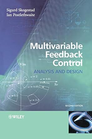 multivariable feedback control analysis and design 1st edition sigurd skogestad ,ian postlethwaite
