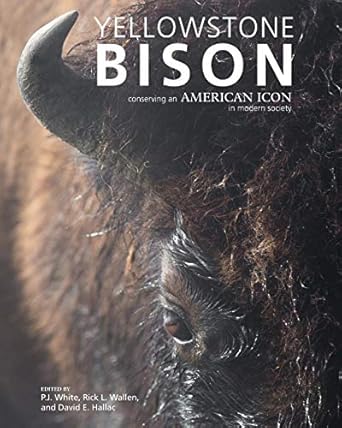 yellowstone bison conserving an american icon in modern society 1st edition p j white ,rick l wallen ,david e