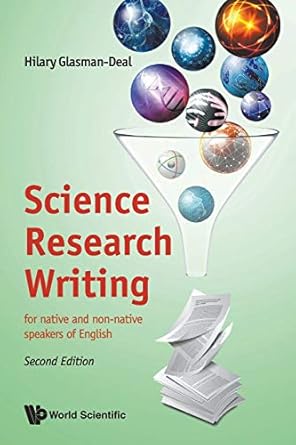 science research writing for native and non native speakers of english 1st edition hilary glasman deal