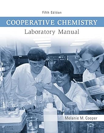 cooperative chemistry lab manual 1st edition melanie m cooper 0073402729, 978-0073402727