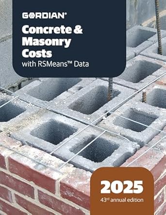 concrete and masonry costs with rsmeans data 2025 1st edition rsmeans 1961006537,
