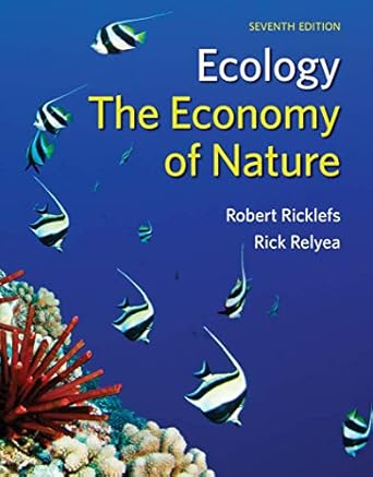 ecology the economy of nature 1st edition robert ricklefs ,rick relyea 1429249951, 978-1429249959