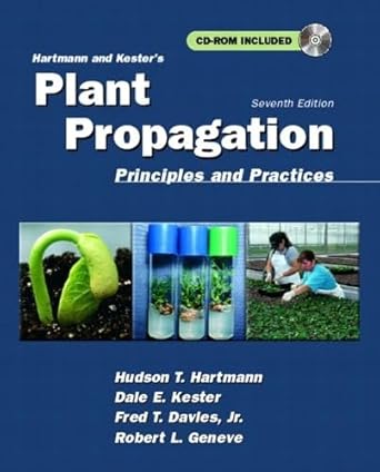 hartmann and kesters plant propagation principles and practices 1st edition hudson thomas hartmann ,dale e