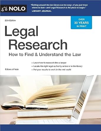legal research how to find and understand the law 1st edition cara o'neill attorney ,jessica gillespie