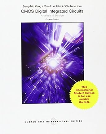 cmos digital integrated circuits analysis and design 1st edition na 1259253201, 978-1259253201