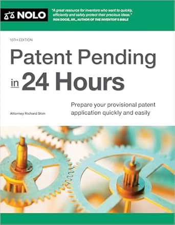 patent pending in 24 hours 1st edition richard stim attorney ,david pressman attorney 1413332110,